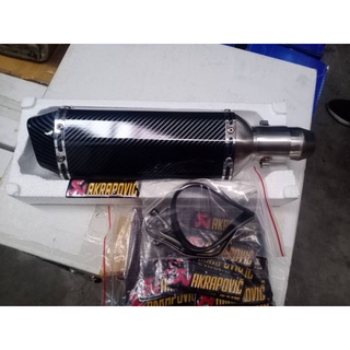 ปลายท่อ​ อะคาโพวิก​ ( AKRAPOVIC.)​ปลายท่อ ยาว14นิ้ว​ คอ 2​ นิ้ว