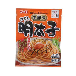 เอสแอนด์บีซอสสปาเก็ตตี้ผสมไข่ปลาค็อด 53.4กรัม S&amp;B Spaghetti Sauce with Cod Roe 53.4 grams