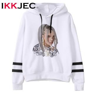 billie eilish  Hoodie Sweater เสื้อกันหนาว หมวก Long Sleeve Printed Hooded เสื้อฮู้ด Casual Hoo