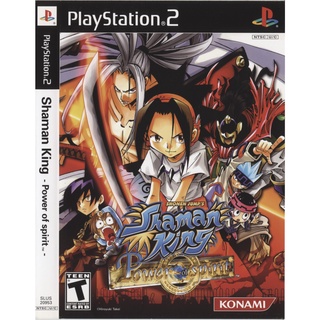 แผ่นเกมส์ Shaman King Power of Spirit PS2 Playstation2 คุณภาพสูง ราคาถูก