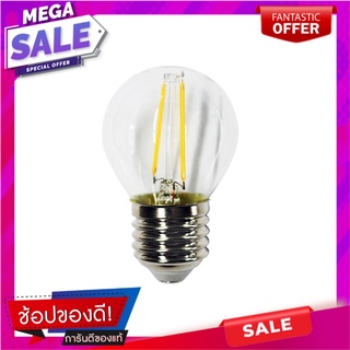 หลอด LED RACER G45 FILAMENT CLEAR 2 วัตต์ E27 WARMWHITE หลอดไฟ LED LED BULB RACER G45 FILAMENT CLEAR 2W E27 WARMWHITE