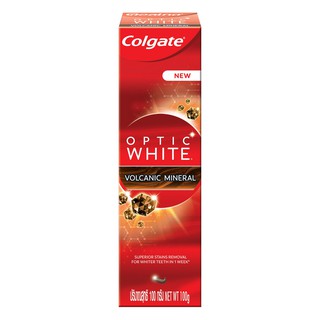 Colgate คอลเกต ยาสีฟัน อ๊อฟติค ไวท์ โวลคานิค มิเนอรัล 100 กรัม (6920354824807)