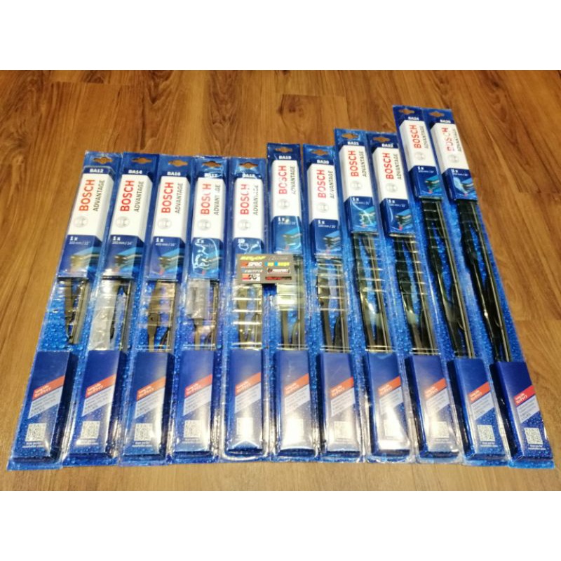 BOSCH WIPER BLADE PROTON PERODUA TOYOTA HONDA NISSAN ISUZU HUNDAI KIA 1 ชิ้น