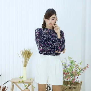 AMILA Blouse AM-B830 แขนยาว IGPU21-10