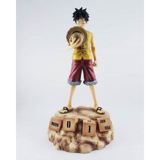 (พร้อมส่ง) ฟิกเกอร์ปฏิทิน Onepiece - Monkey D Luffy l Eternal Calendar (แท้ 🇯🇵)