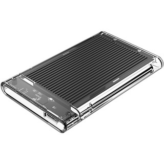 Orico USB 3.0 2.5" Hard Drive Enclosure with Aluminium Heatsink Clear Black/Red/Silver/Blue (2179U3)