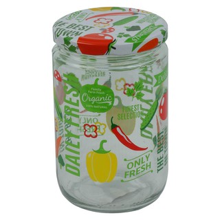 🔥The Best!! ขวดโหลแก้ว DAILY FRESH 0.66 ลิตร ขวดโหล GLASS CANISTER DAILY FRESH 0.66L