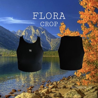 FLORA CROP เสื้อครอป