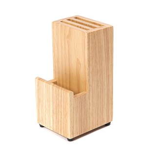 The Woods Tale กล่องเสียบมีด KNIFE BLOCK  ที่วางมีด ที่เสียบมีด ไม้แท้