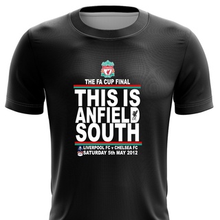 เสื้อยืด ลาย Liverpool FC แบบแห้งเร็ว ไซซ์ XS - 7XL (FA Cup Final 2012)