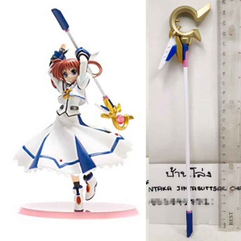 (แท้/มือ2/อะไหล่) Banpresto figure Mahou Shoujo Lyrical Nanoha The Movie Takamachi Nanoha SQ figure