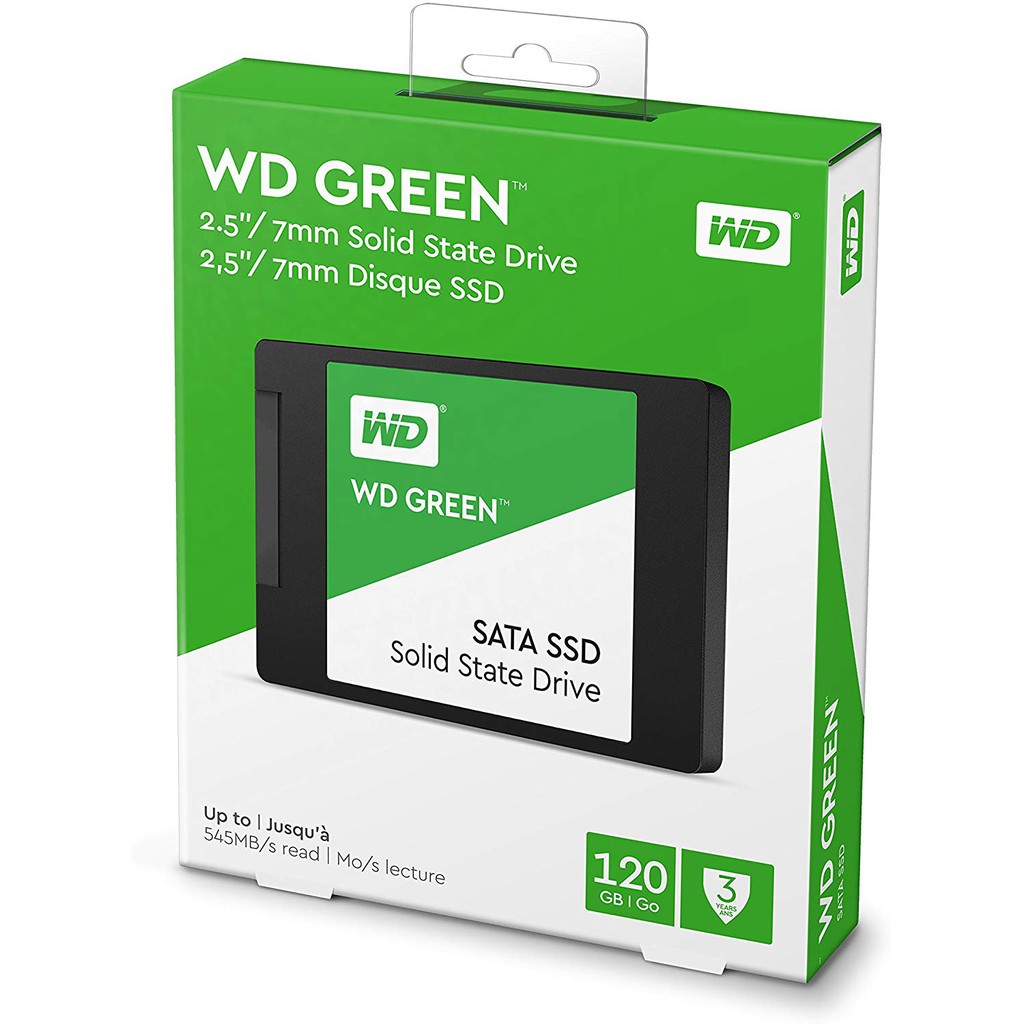 ⚡️SSD ใหม่!!⚡️120GB / 240GB / 480GB / 1TB SSD (เอสเอสดี) WD GREEN SATA III 6Gb/s Warranty 3 - Y