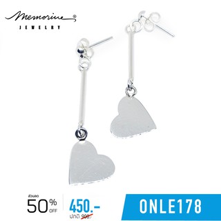 Memorine Jewelry ต่างหูเงินแท้ 925 : ONLE178