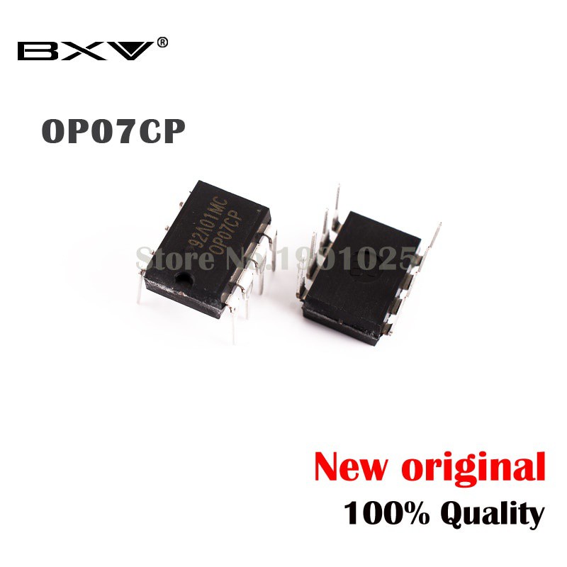 10 ชิ้น/ล็อต OP07CP OP07 OP07C DIP-8 ใหม่ใน