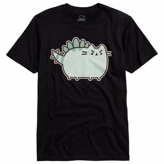 [S-5XL] เสื้อยืด พิมพ์ลาย Pusheen The Cat Pusheenosaurus Pusheen-Osaurus Nwt แฟชั่นยอดนิยม