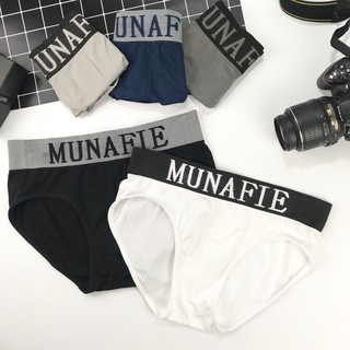 [MNF-802 ] Munafie กางเกงในบํอกเซอร์ กางเกงในขาว้าวชาย กางเกงในชาย กางเกงในสำหรับผู้ชาย