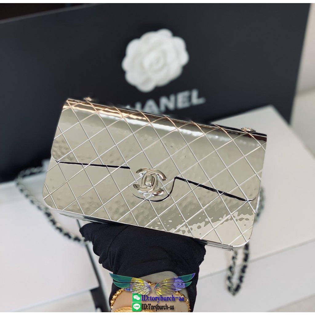 limited edition chanel classic mini CF18 sling crossbody cellphone makeup pouch clutch