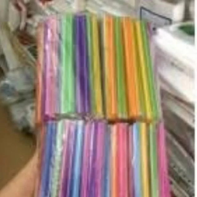 หลอดชาไข่มุก (คละสี) ความยาว21ซม. ใช้ได้กับแก้วชาไข่มุกทั่วไป สะอาด สีสวย แพคใหญ่สุดคุ้มค่า ใช้ดูดน้ำปั่น เครื่องดื่ม