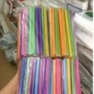 หลอดชาไข่มุก (คละสี) ความยาว21ซม. ใช้ได้กับแก้วชาไข่มุกทั่วไป สะอาด สีสวย แพคใหญ่สุดคุ้มค่า ใช้ดูดน้ำปั่น เครื่องดื่ม