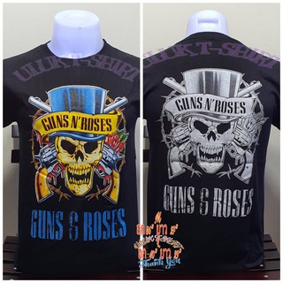 เสื้อยืด Gun..Ross ผ้าฝ้าย  %