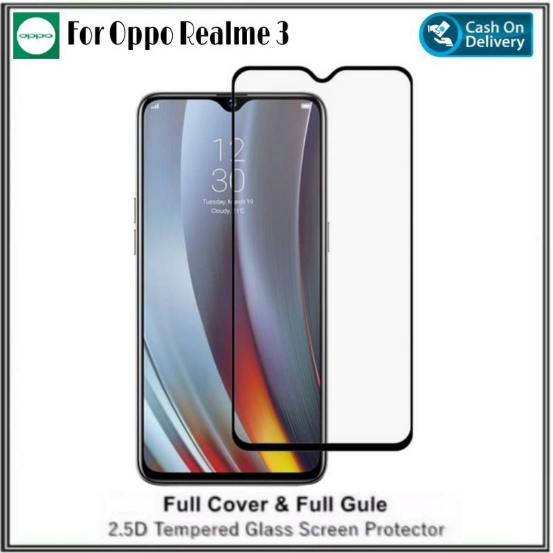 Mondi Store กระจกนิรภัย Oppo Realme 3 กระจกกันรอย Oppo Hp Realme 3