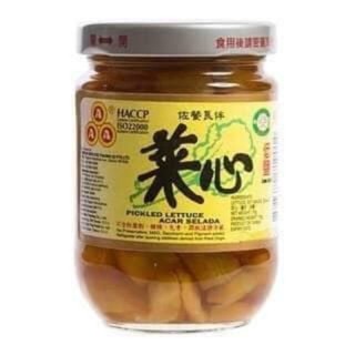 ก้านคะน้าดอง AAA (3A Pickled Lettuce 菜心180g) HACCP ISO 22000