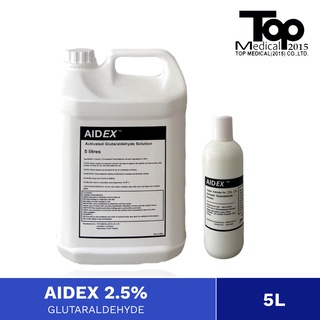 AIDEX 2.5% Glutaraldehyde Solution 5L with Activator