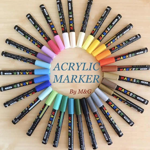 ♥️ปากกามาร์คเกอร์ อะคริลิค ACRYLIC MARKER 2.0 mm♥️