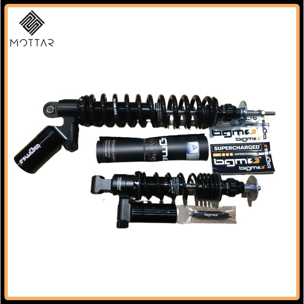 ชุดโช๊คหน้า-หลัง bgm Pro for Vespa Sprint,Primavera 3V.