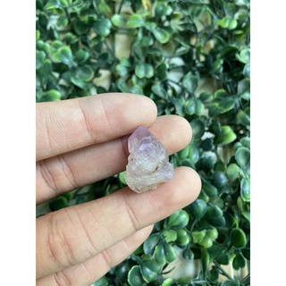 (D) พลอยดิบแท้ อเมทิสต์(Amethyst)พลอยธรรมชาติ 100% น้ำหนัก 26.50 กะรัต