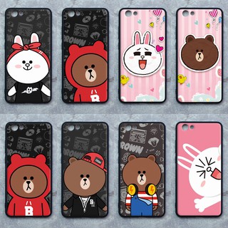 เคส Vivo Y71 ลายหมีบราวน์  ขอบนิ่มหลังแข็ง เคสมือถือ เคสโทรศัพท์ Case