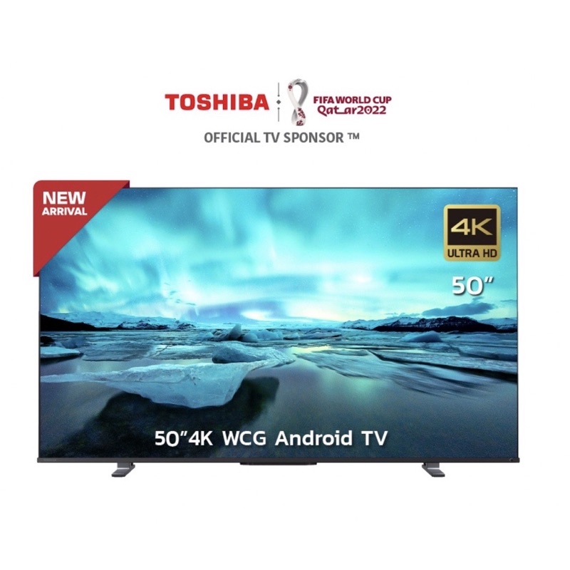 Toshiba TV รุ่น 50M550KP ทีวี 50 นิ้ว 4K Ultra HD Android TV| WCG| HDR10| Dolby Vision&amp; Atmos