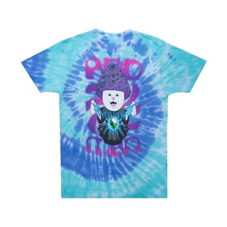 SLUM LTD - RIPNDIP Wizard Tee Blue/Aqua Spiral Dye