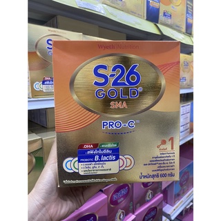 S-26 Gold SMA PRO-C™ (Formula 1)  เอส-26 โกลด์ เอส เอ็ม เอ โปรซี ขนาด 600 กรัม 1 กล่อง