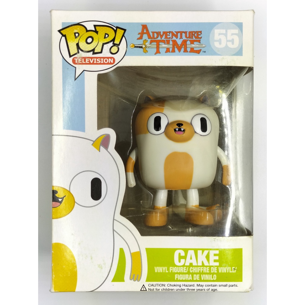 Funko Pop Adventure Time - Cake : 55 (กล่องมีตำหนินิดหน่อย) แบบที่ 1