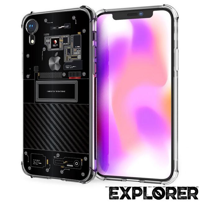 เคส สำหรับ iPhone XR [Explorer Series] 3D Anti-Shock Protection TPU Case