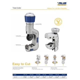 คัตเตอร์ ตัดท่อทองแดง VALUE รุ่น VTC-19 (รุ่นใหม่)