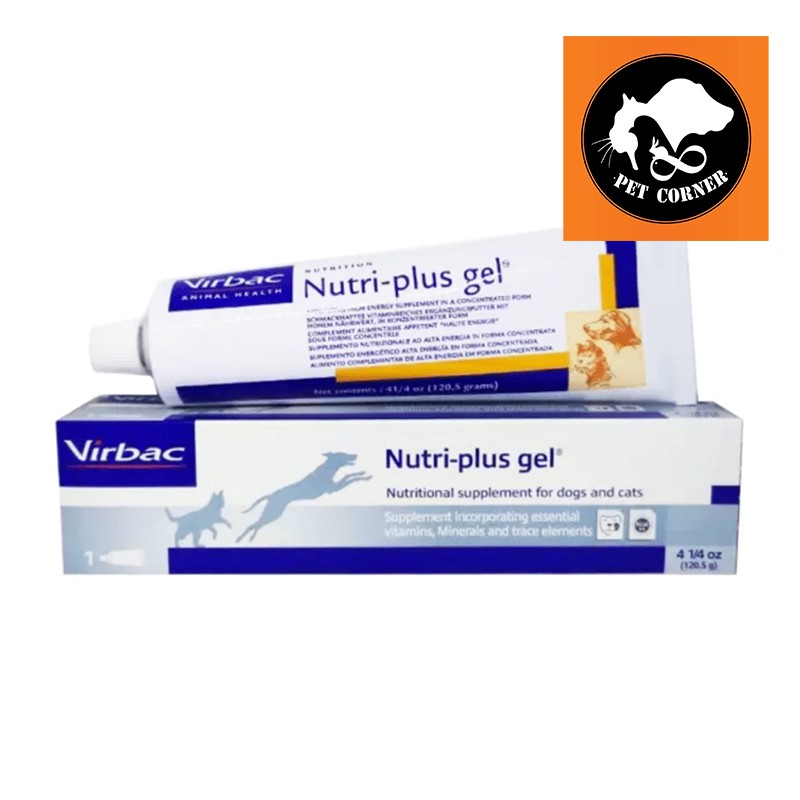 Nutri Plus​ gel​ อาหารเสริมพลังงานสำหรับสุนัขและแมว 120.5 g