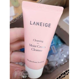 Laneige Cleansing Moist Cream Cleanser  30 Ml.