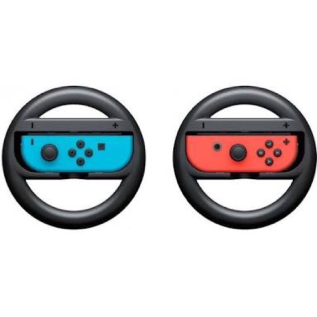 พวงมาลัย Joy-Con Nintendo Switch มี 2 อันในกล่อง (iplay Switch Handle Steering Wheel)(พวงมาลัย joy con)(ที่จับจอยคอน)