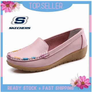 [พร้อมส่ง] *Skechers__go Walk Arch Fit รองเท้าแตะโลฟเฟอร์ ส้นแบน แบบสวม สําหรับผู้หญิง ผู้ชาย