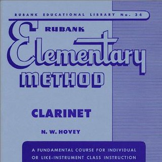 Rubank No. 34 Elementary Method CLARINET