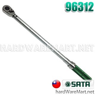 SATA ประแจวัดแรงบิดทอร์คเกจ 1/2" 200Nm   รุ่น 94696312 ซาต้าแท้