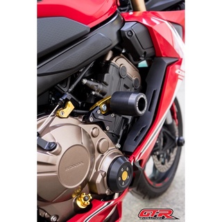 กันล้มกลาง 2 ชิ้น GTR V2 รุ่น CB650R CB650F / CBR650R CBR650F โฉมเก่า-ปี 2020 เท่านั้น (42015745161)