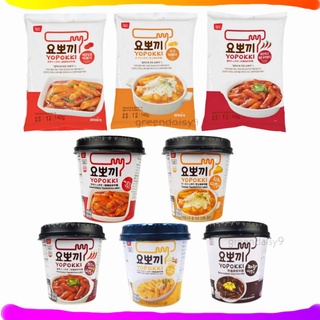 ราคา✨(แบบถ้วย สะดวกทานและพกพา)😋 Yopokki ต๊อกบกกี อร่อยสไตล์เกาหลีได้ทุกที่ ต๊อกบ๊อกกิ  พร้อมปรุง อาหารเกาหลี สุดฮิต