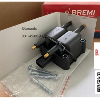 คอยจุดระเบิด คอยล์จุดระเบิด iginition coil Mini cooper R50 R53 ยี่ห้อ BREMI 20372 แท้