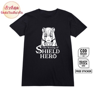 เสื้อยืดคอสเพลย์ การ์ตูนอนิเมะ MANGA WAIFU RAPHTALIA THE RISING OF THE SHIELD HERO KATANA HERO OTAKU JAPAN CULTURE COSPL