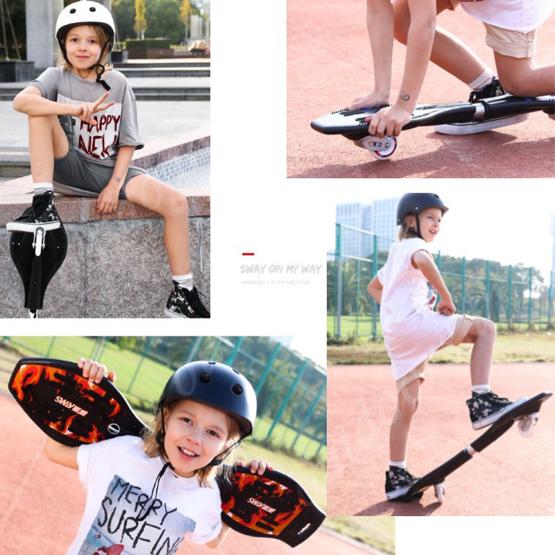Sway Caster Board 34(87cm) Length for Beginers Vigorboard Waveboard เวฟ ...