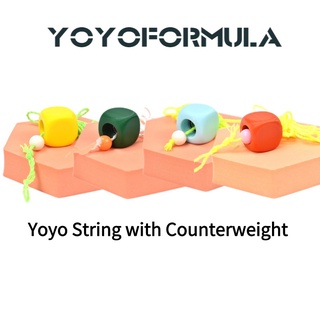 Yoyoformula [ขายดี] ลูกเต๋าโยโย่ พิมพ์ลาย 3D 5A พร้อมตัวถ่วงน้ําหนัก ตลับลูกปืน C และลูกเต๋าแข่งขัน 5A อุปกรณ์เสริม สําหรับแฟนซี