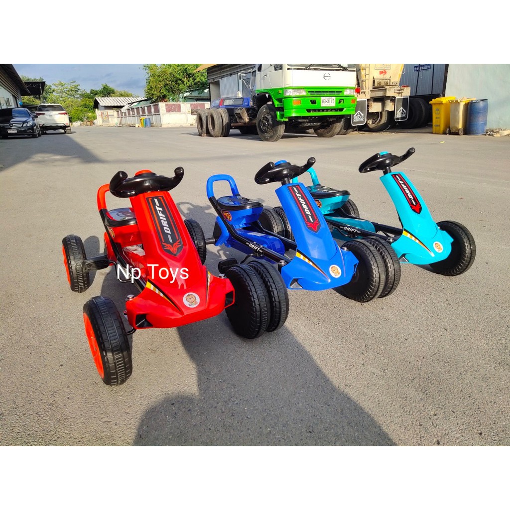 รถแข่งแรลลี่ปั่นได้ รถโกคาร์ทเด็กปั่น4ล้อ GoKart No.10072